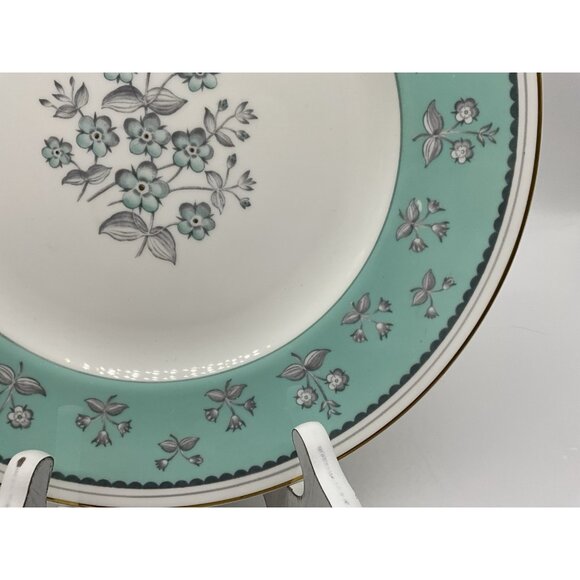 Wedgewood Bone China Pimpernel Pattern 10.5 Inch Dinner Plate Vintage Dinnerware - Picture 9 of 16
